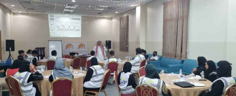 لقاء تدريبي في “بر جدة” لفريق موج التطوعي لتعزيز مهارات الإبداع